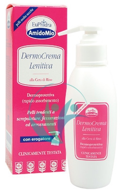 EuPhidra Linea AmidoMio DermoCrema Lenitiva Amido di Riso Pelli Sensibili 100 ml