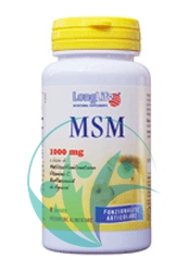 LongLife Integratori Alimentari MSM 1000 mg 60 Tavolette