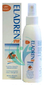 Eladren Latte Solare Spray Anti-Radicali Liberi Fotoprotezione SPF25 150 ml