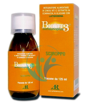 AR Fitofarma Ricerca Naturale Biovit 3 Immunoplus Sciroppo Bambini 125 ml