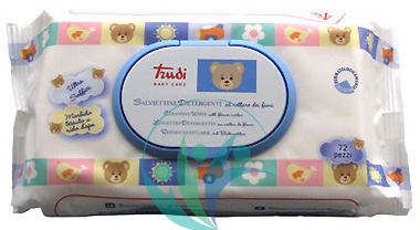 Trudy Baby Care Salviette  Disinfettanti Antibatteriche Apri-Chiudi 72 Pezzi