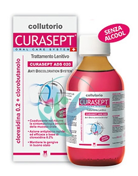 Curaden Curasept ADS Clorexidina 0,20% Clorobutanolo Collutorio Lenitivo 200 ml