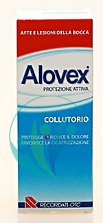 Alovex Linea Protezione Orale Collutorio Lenitivo Lesioni Mucosa Orale 120 ml