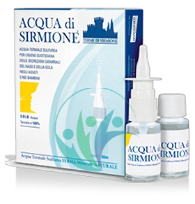 Acqua di Sirmione Protezione Vie Respiratorie Acqua Termale Spray 6 Flaconcini