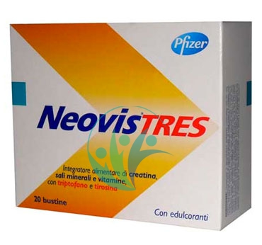 Neovis Linea Tres Integratore Creatina Triptofano e Tirosina 20 Bustine