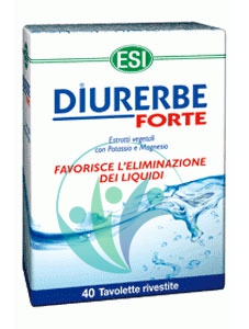 Esi Linea Drenante Depurativa Diurerbe Forte Integratore 40 Tavolette