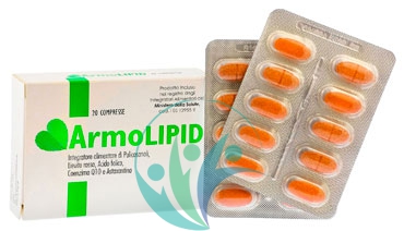 Rottapharm Linea Colesterolo e Trigliceridi ArmoLIPID Integratore 30 Compresse
