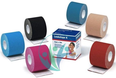 BSN Medical Linea Medicazioni Leukotape K Nastro Adesivo 5cm x 5m Nudo