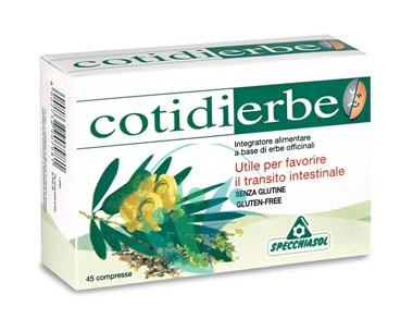 Specchiasol Linea Benessere Intestinale Cotidierbe Integratore 45 Compresse