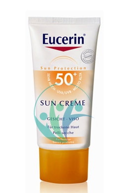 Eucerin Linea Solare Pelli Sensibili SPF50 Crema Viso Pelli Normali Secche 50 ml