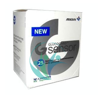 Menarini Diagnostics Linea Controllo Glicemia G Sensor 25 Strisce Rilevatrici