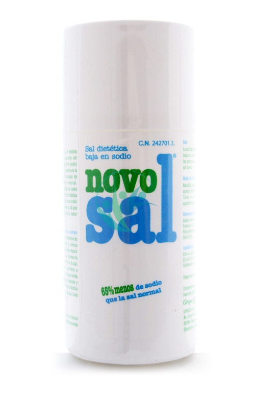 NovoSal Linea Alimentazione Sana Sale Classico Iposodico Saliera 300 g