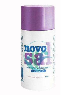 NovoSal Linea Alimentazione Sana Sale Iodato Iposodico Saliera 300 g