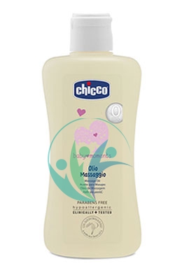 Chicco Linea Baby Moments Cura del Bambino Olio da Massaggio Corpo 200 ml