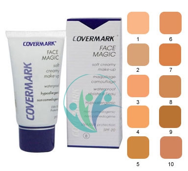 Covermark Linea Face Magic Fondotinta Lunga Tenuta Coprente Viso 30 ml Colore 4