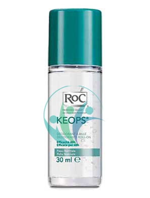 RoC Linea Deodoranti Keops Deodorante Roll-on Classic Senza Alcool 30 ml