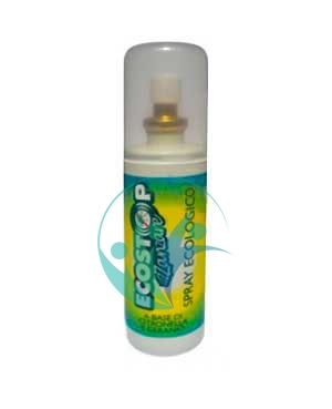 Ecostop Linea Anti-Zanzare Protezione Delicata Spray Ecologico Cutaneo 100 ml
