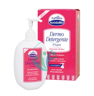 EuPhidra Linea AmidoMio Dermo Detergente Delicato Pelli Sensibili 0-5 Anni 400ml