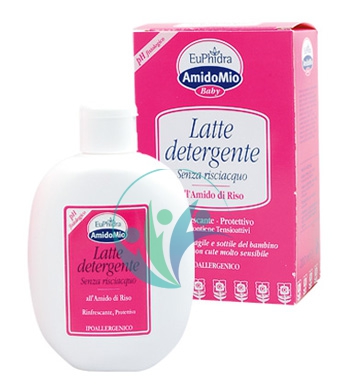 EuPhidra Linea AmidoMio Latte Detergente Idratante Pelli Sensibili 200 ml