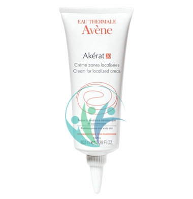 Avene Linea Akerat 30 Crema Idratante Zone Localizzate Pelli Sensibili 100 ml