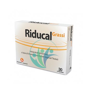 Chemist Research Linea Controllo del Peso Riducal Grassi Integratore 30 Compress