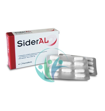 Pharmanutra Linea Vitamine Minerali SiderAl Ferro Liposomiale 20 Capsule