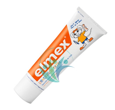 elmex Linea Igiene Dentale Quotidiana Dentifricio Bimbi Protezione 0-6 Anni 50ml