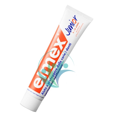 elmex Linea Igiene Dentale Quotidiana Dentifricio Junior 6-12 Anni 75 ml