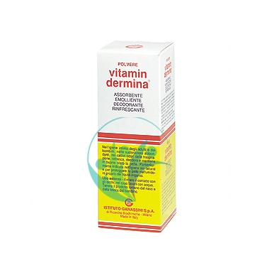 Vitamindermina Linea Corpo Trattamento Assorbente e Protettivo 100 g