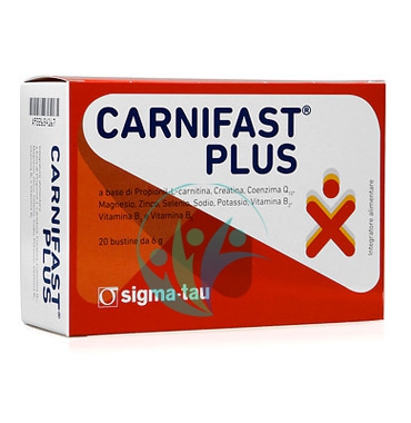 SigmaTau Linea Benessere ed Energia CarniFast Plus Integratore 20 Bustine