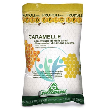 Specchiasol Linea Difesa e Benessere EPID 24 Caramelle al Limone e Menta