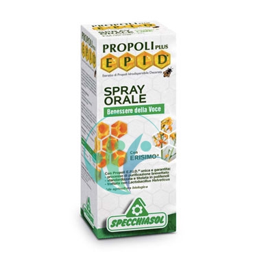 Specchiasol Linea Difesa Vie Respiratorie EPID Spray Orale con Erisimo 15 ml