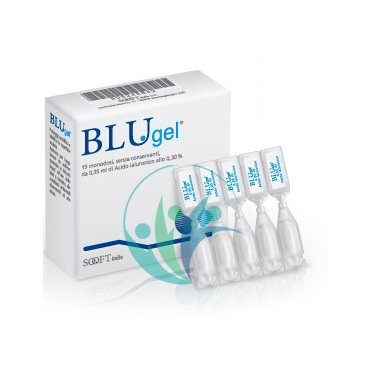 Sooft Italia Linea Salute degli Occhi Blu Gel A Collirio 15 Flaconcini Monodose