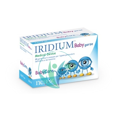 Sooft Italia Linea Salute degli Occhi Iridium Baby 28 Garze Decongestionanti