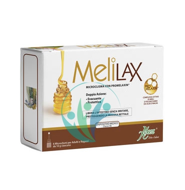 Aboca Integratori Linea Benessere Intestinale Melilax Adulti 6 Microclismi
