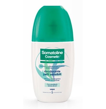 Somatoline Cosmetic Linea Deodorante Pelli Sensibili Spray Vapo 75 ml Offerta Sp