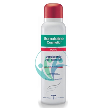 Somatoline Cosmetic Linea Uomo Deodorante Pelli Sensibili Spray 150 ml Offerta S