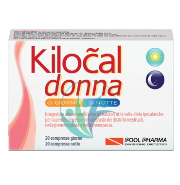 Kilocal Linea Controllo del Peso Donna Integratore Alimentare 20+20 Compresse