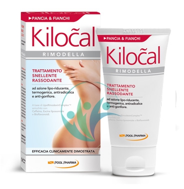 Kilocal Linea Cosmetica Rimodella Pancia e Fianchi Trattamento Snellente 150 ml