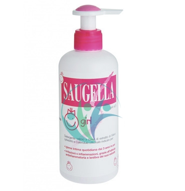 Saugella Linea Girl Ragazze Dermoliquido Detergente Intimo Delicato 200 ml