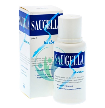 Saugella Linea Classica Blu Idraserum Detergente Intimo Delicato 200 ml