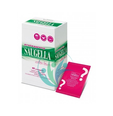 Saugella Linea Cotton Touch 40 Proteggislip in Puro Cotone Ripiegati Offerta