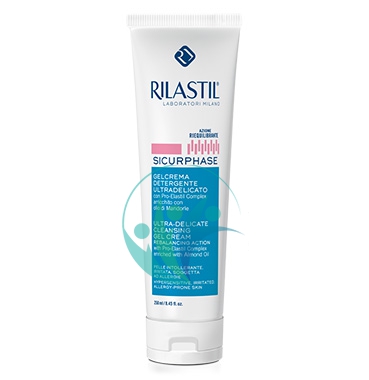 Rilastil Linea Sicurphase Pelli Sensibili Reattive Gel Crema Detergente 250 ml