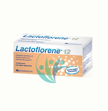 Lactoflorene Linea Fermenti Integratore di Fermenti Lattici 12 Flaconcini 10 ml