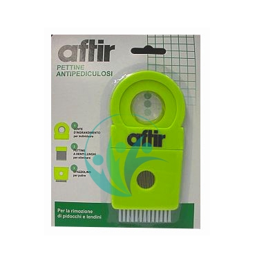 Aftir Linea Anti-Pediculosi Pettine Antiparassitario Rimuove Pidocchi e Lendini