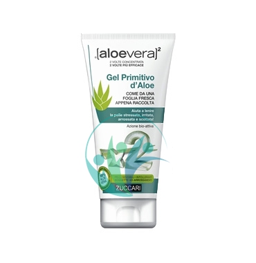 Zuccari Linea aloevera2 Gel Primitivo d'Aloe Lenitivo Pelle Stressata 100 ml