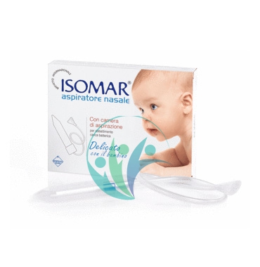 Isomar Linea Pulizia e Salute del Naso Aspiratore Nasale Bambini con 3 Ricambi