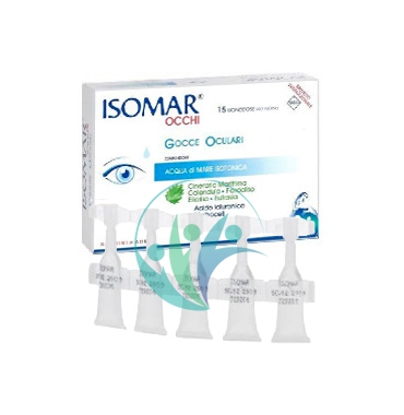 Isomar Linea Pulizia e Salute degli Occhi Soluzione in Gocce Oculari 15 Fialette