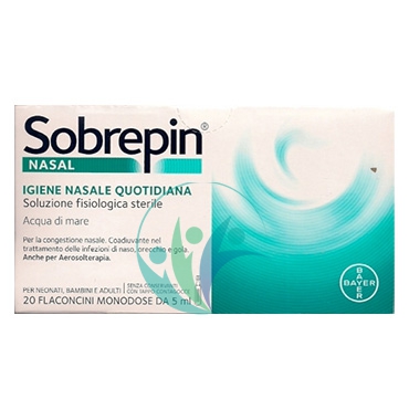 Sobrepin Nasini Linea Pulizia e Salute del Naso Nasal Soluzione 20 Fiale 5 ml