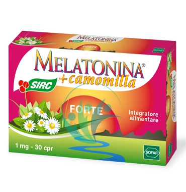 Sofar Linea Sonno e Relax Melatonina Forte Integratore Alimentare 30 Compresse